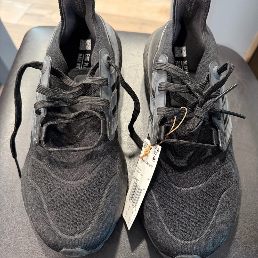 Adidas Ultraboost 22 W Black Running Shoes GX5587